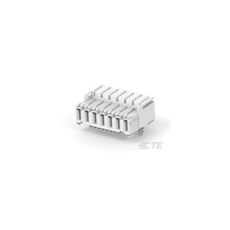 Te Connectivity Board Connector, 7 Contact(S), 1 Row(S), Female, Idc Terminal, Natural Insulator, Receptacle 1534077-7